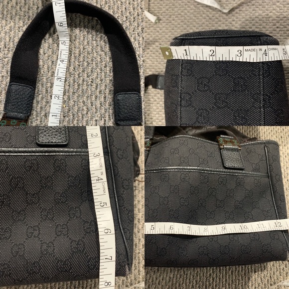 Authentic ♥️♥️Gucci♥️♥️GG Denim Tote - Picture 8 of 8